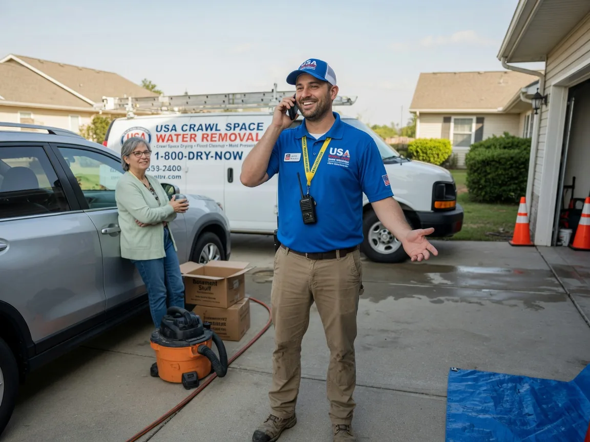 Crawl Space Water Removal Dermott, AR FAQs